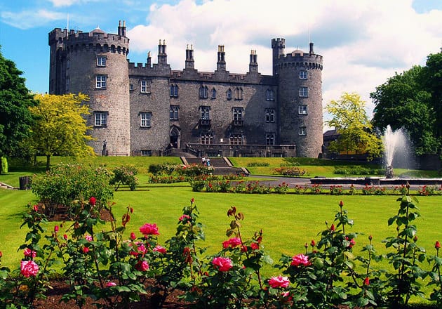 Rose Garden at Kilkenny Castle