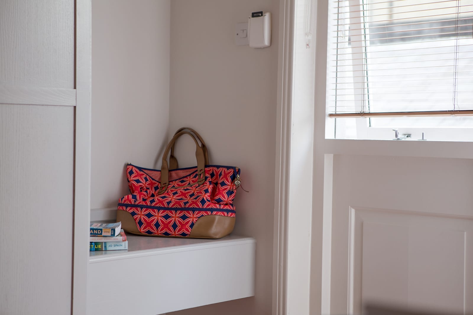 Luggage shelf and storage